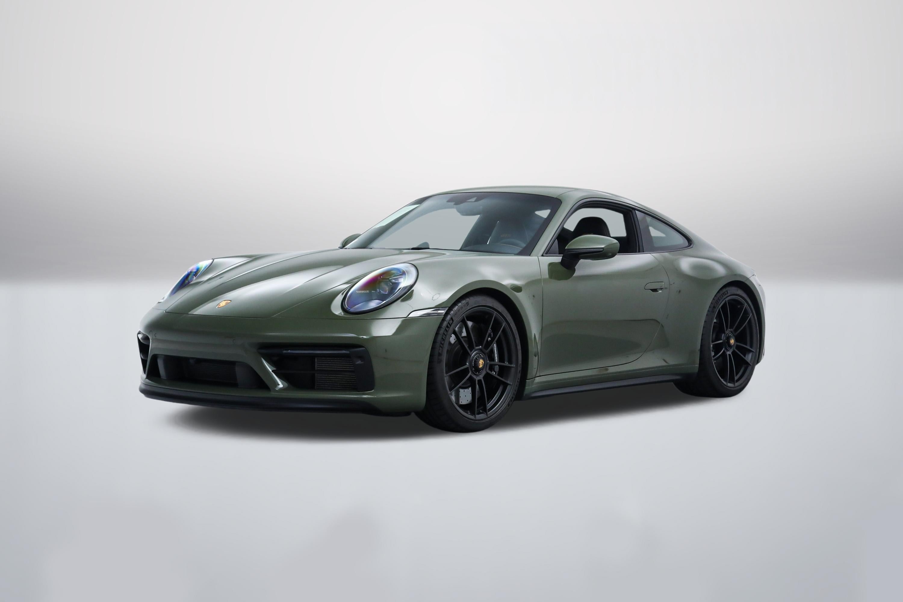 Used 2024 Nato Olive Porsche Carrera GTS Coupe image 1