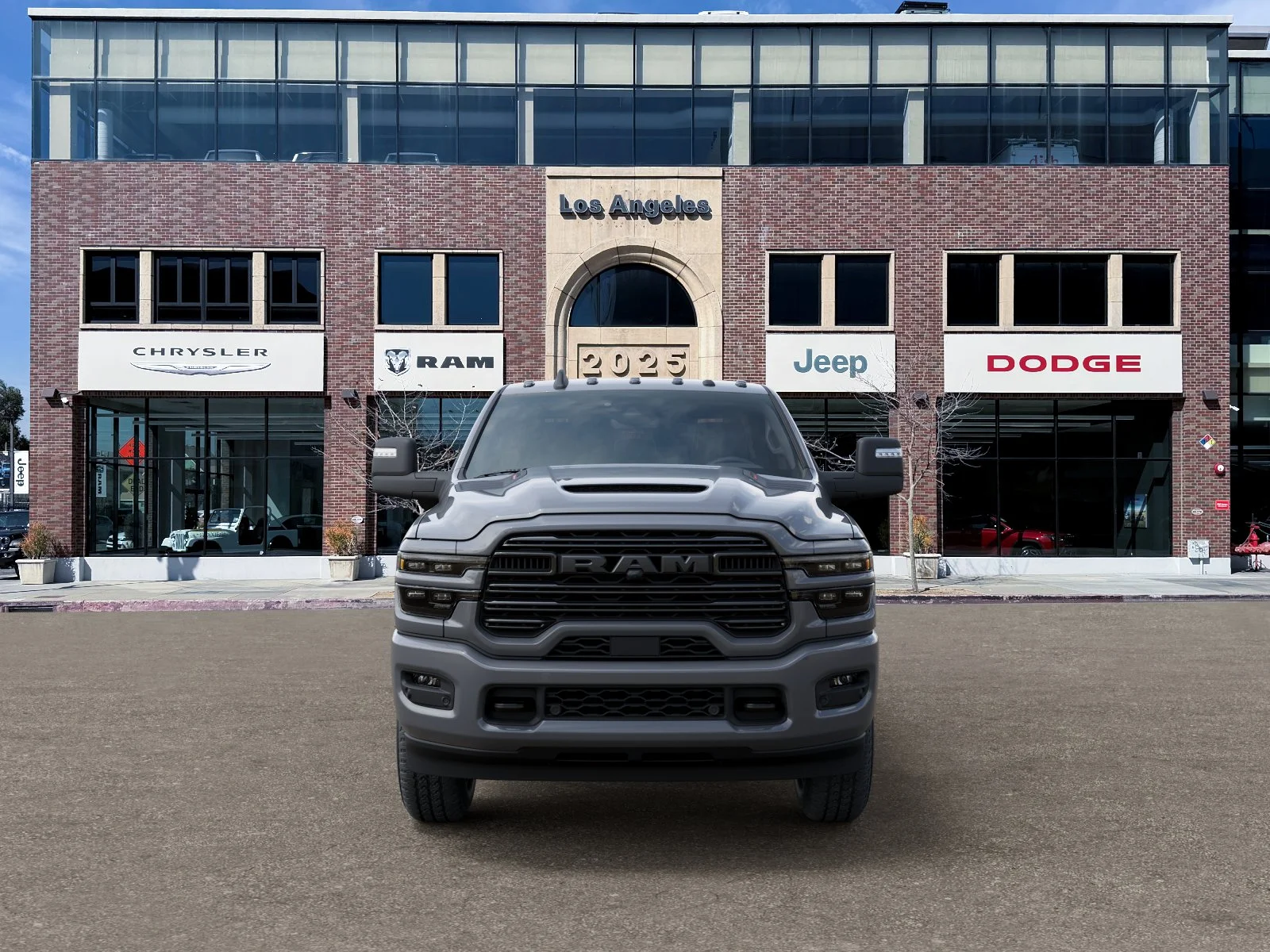 New 2026 Ceramic Gray Clear-Coat Exterior Paint RAM Laramie image 32