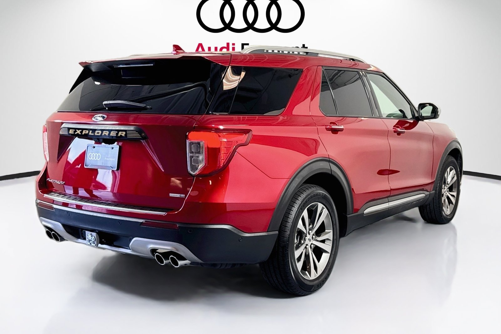 Used 2020 Rapid Red Metallic Tinted Clearcoat Ford Platinum image 5