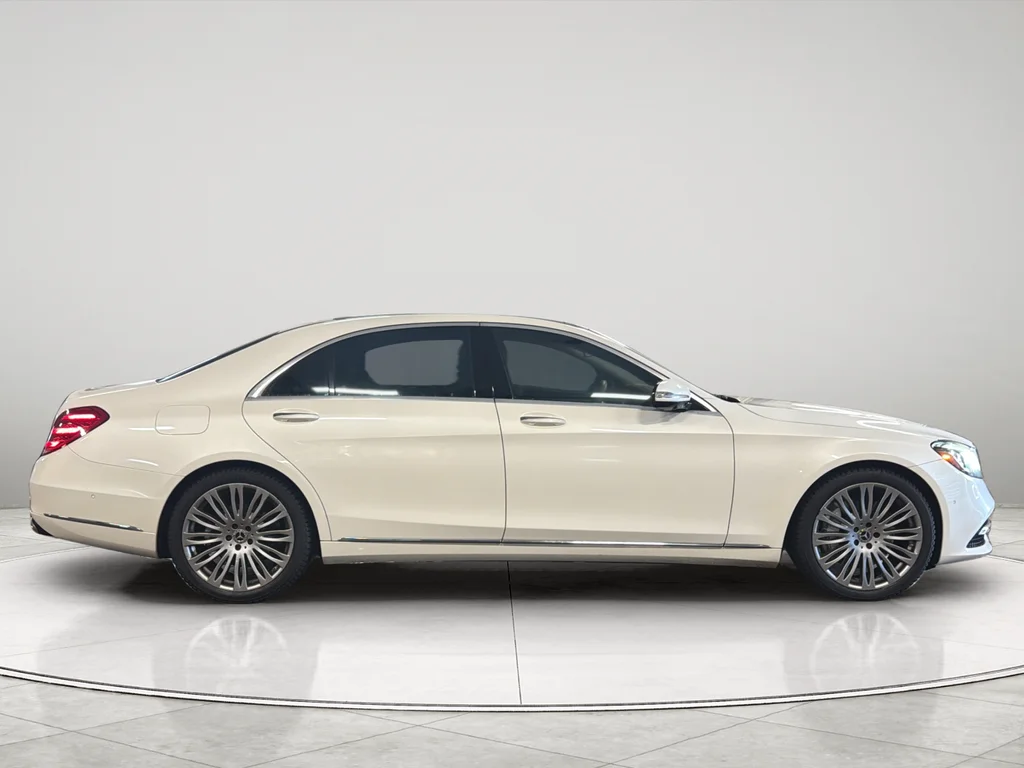 Used 2019 designo Diamond White Mercedes-Benz S 450V image 6