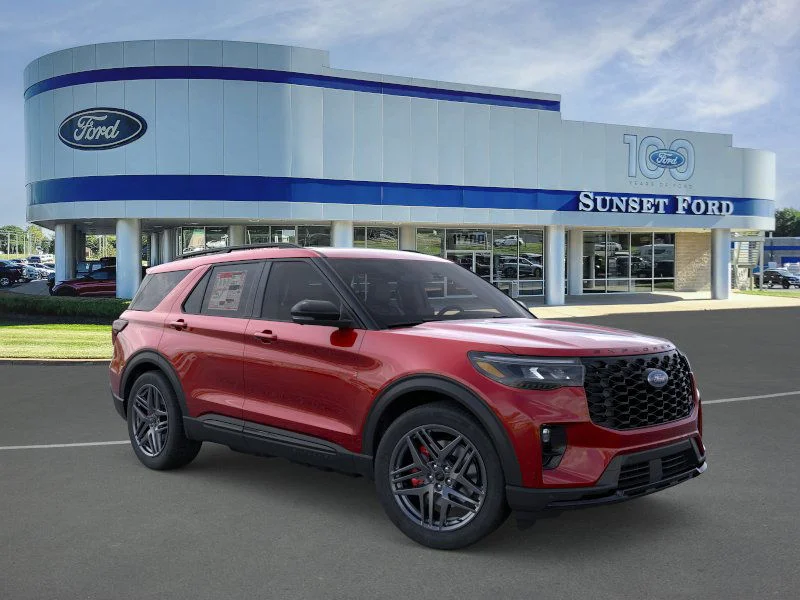 New 2026 Rapid Red Metallic Tinted Clearcoat Ford ST image 7