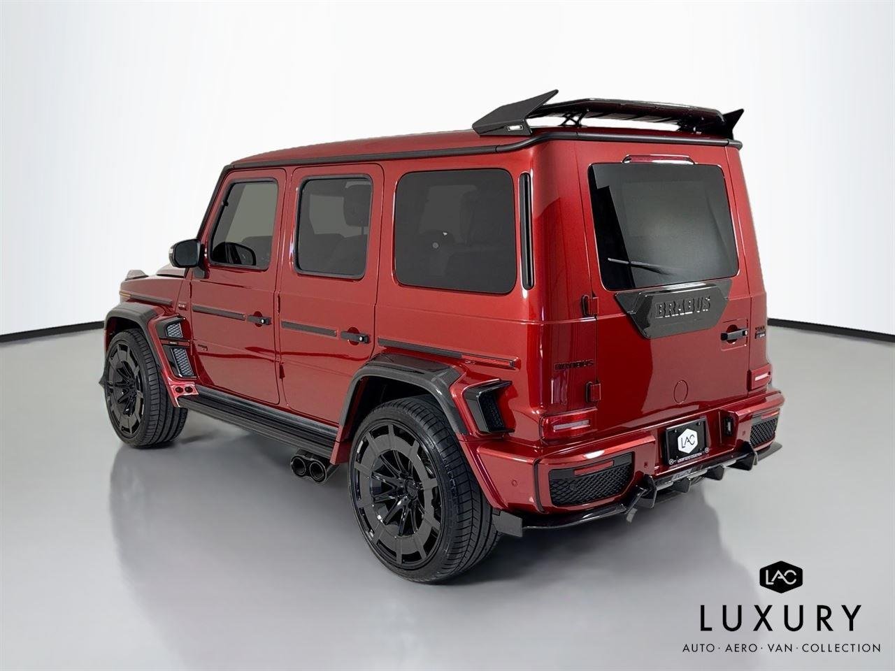 Used 2021 designo Cardinal Red Metallic Mercedes-Benz AMG® G 63 | Brabus Widebody image 8