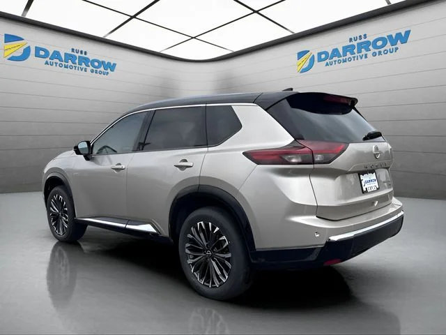 New 2026 Champagne Silver Metallic / Super Black Two-tone Nissan Platinum image 3