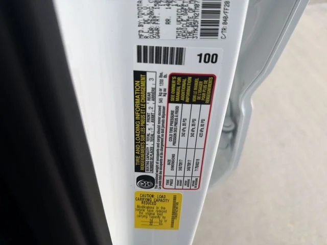 New 2026 White Toyota SR5 image 34