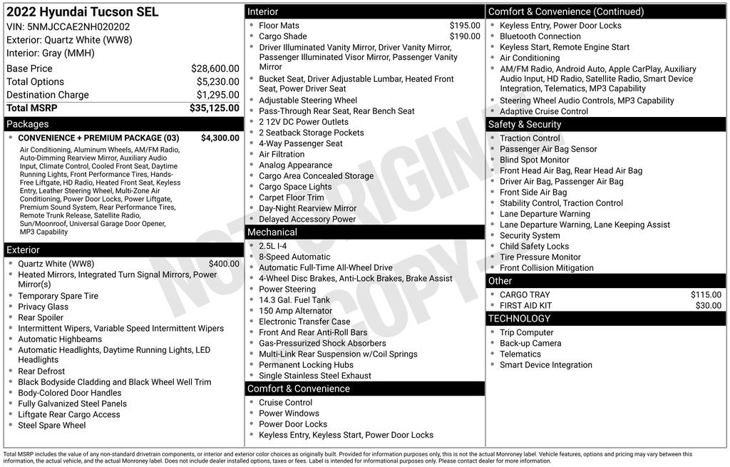 Certified Used 2022 Gray Hyundai SEL image 3