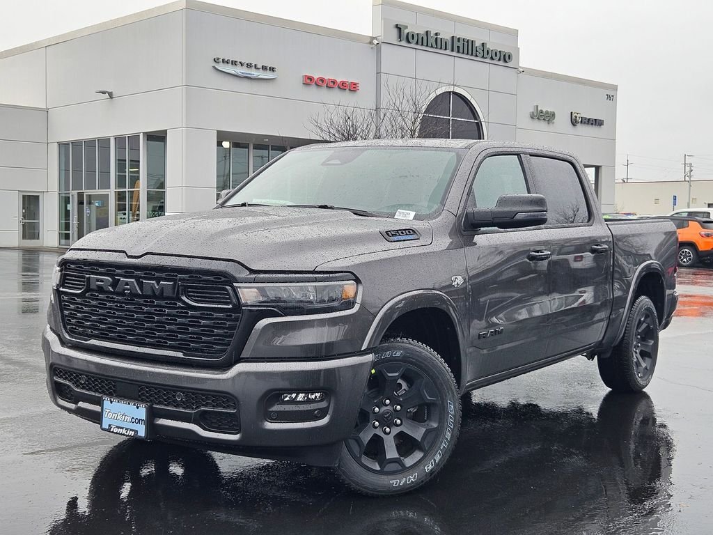 New 2026 Granite Crystal Metallic Clear-Coat Exterior Paint RAM Big Horn/Lone Star image 2