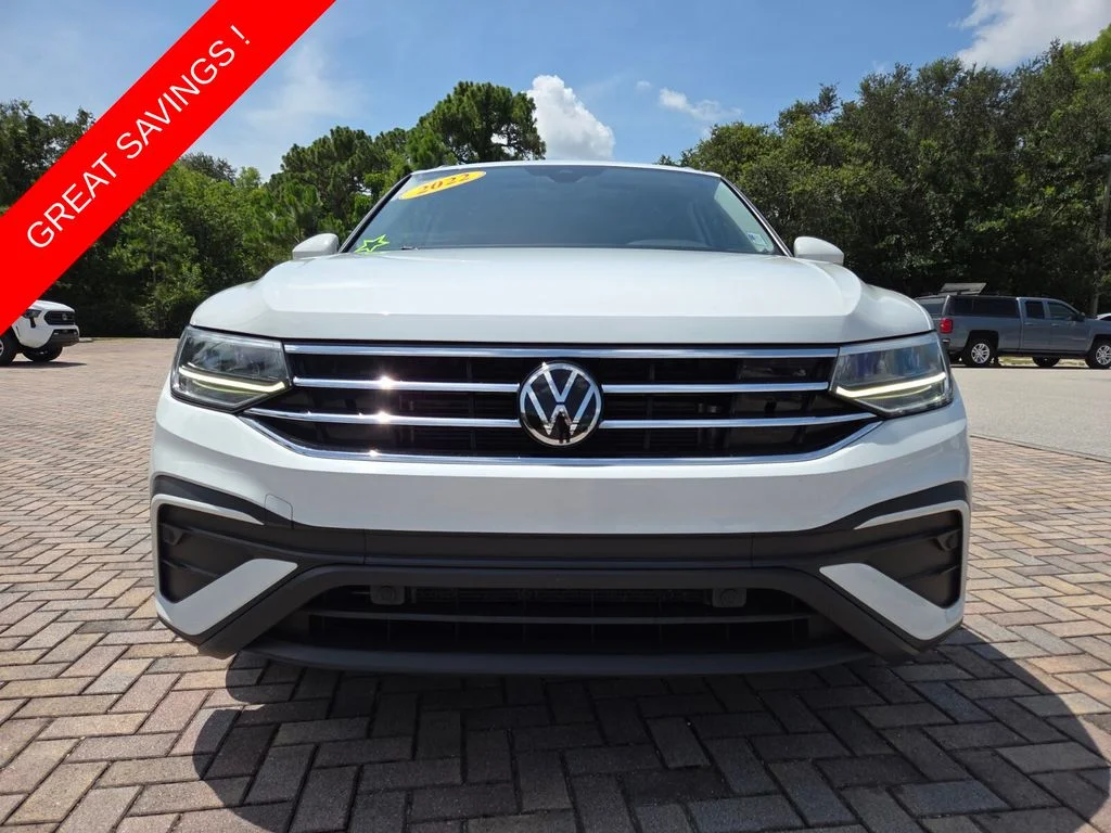 Used 2022 Volkswagen Tiguan SE with VIN 3VV3B7AX2NM066907 for sale in Stuart, FL