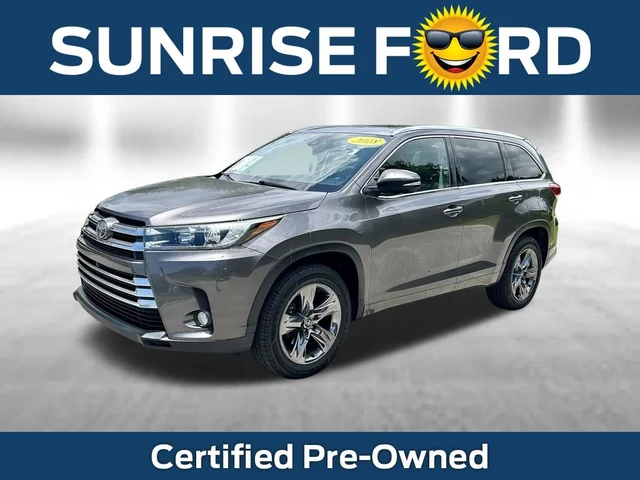 2018 Toyota Highlander Limited Platinum
