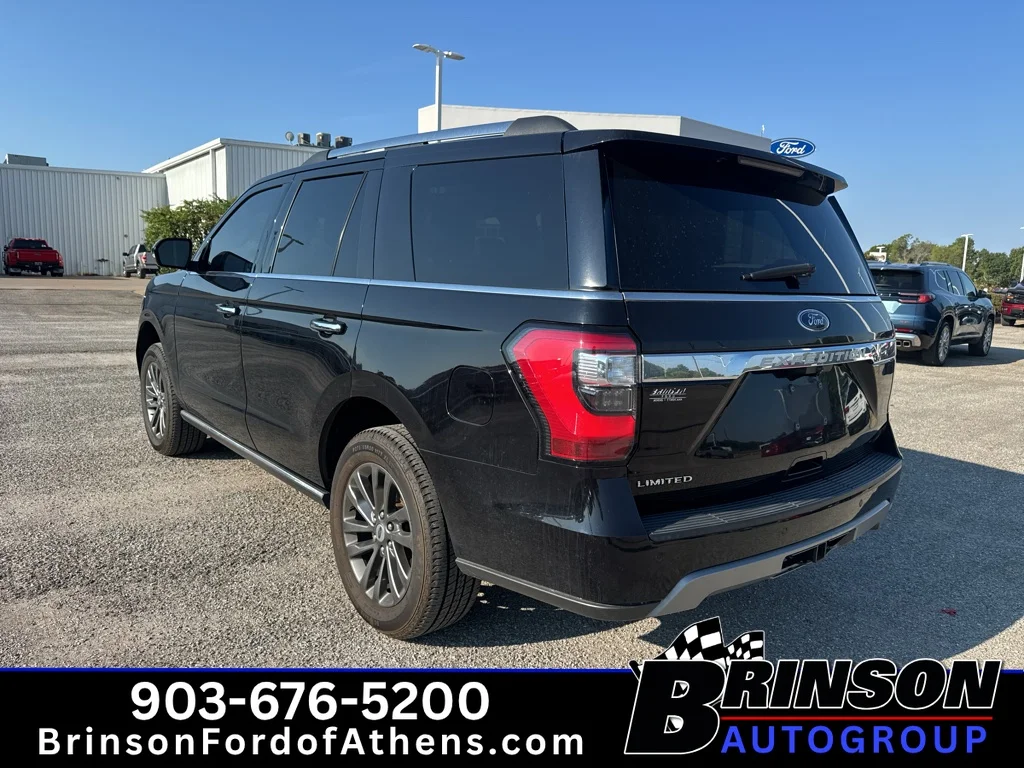 Used 2021 Agate Black Metallic Ford Limited image 7