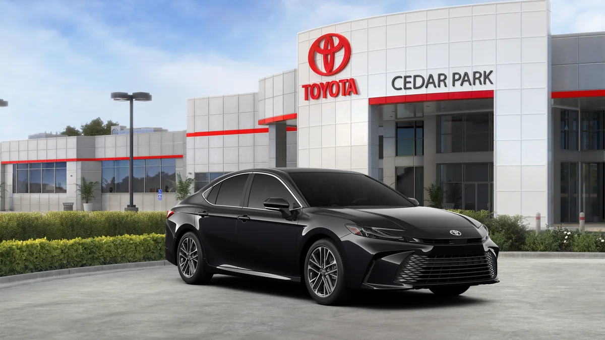 New 2026 Midnight Black Metallic Toyota XLE image 15