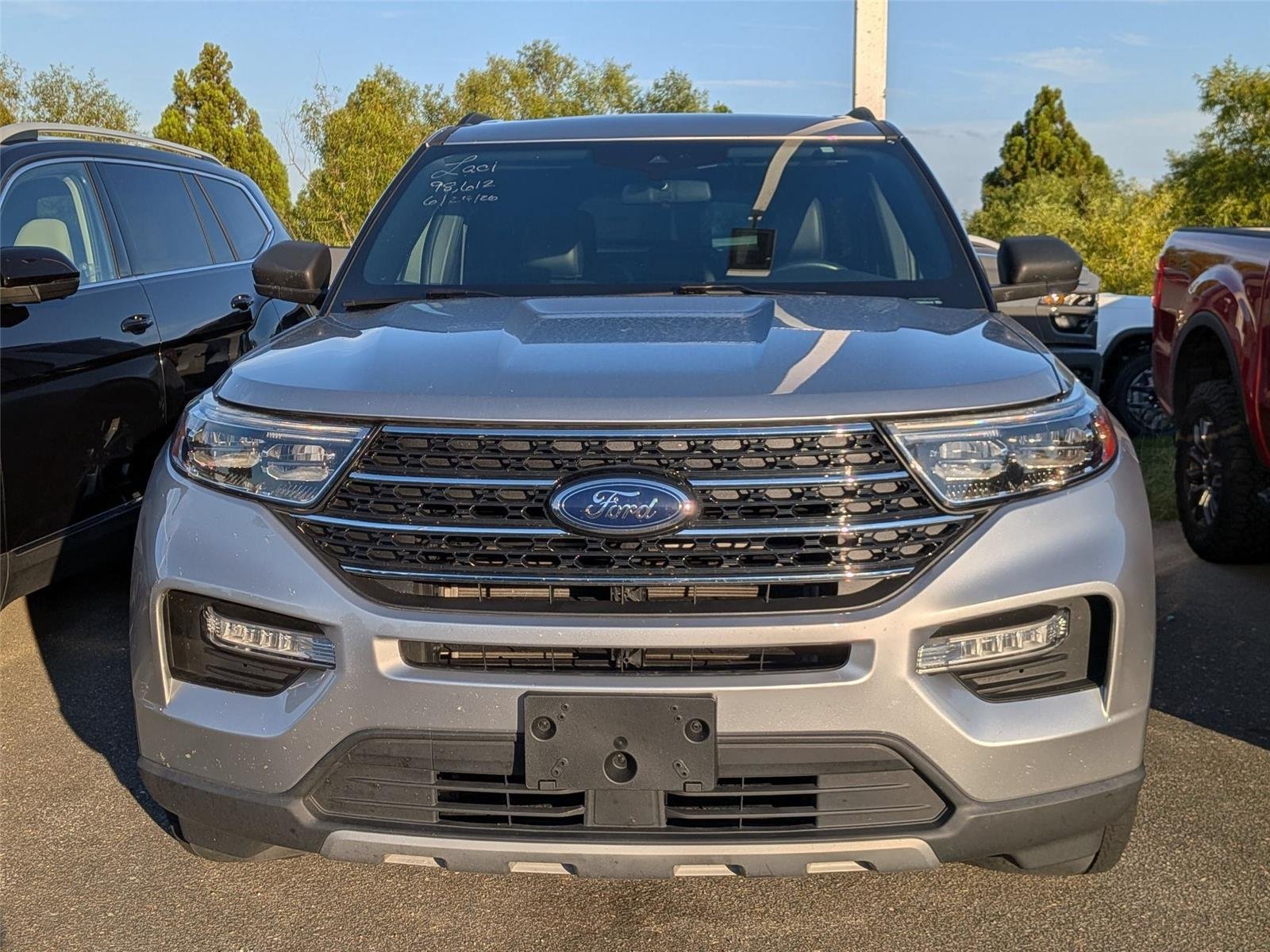 Used 2020 Iconic Silver Metallic Ford XLT image 1