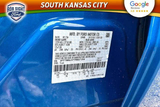 New 2026 Velocity Blue Ford XLT image 13