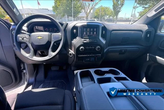 New 2025 Sterling Gray Metallic Chevrolet WT image 6