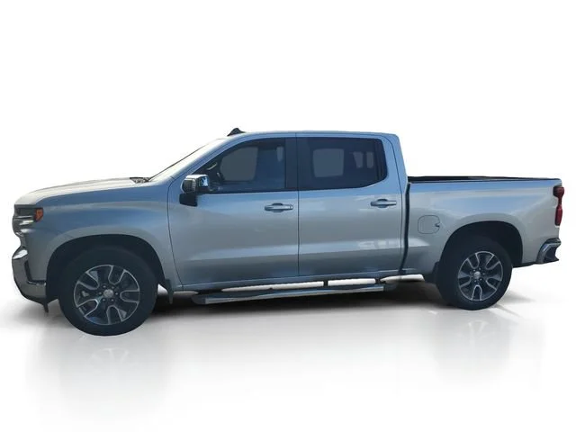 Used 2021 SILVER ICE METALLIC Chevrolet LT image 4