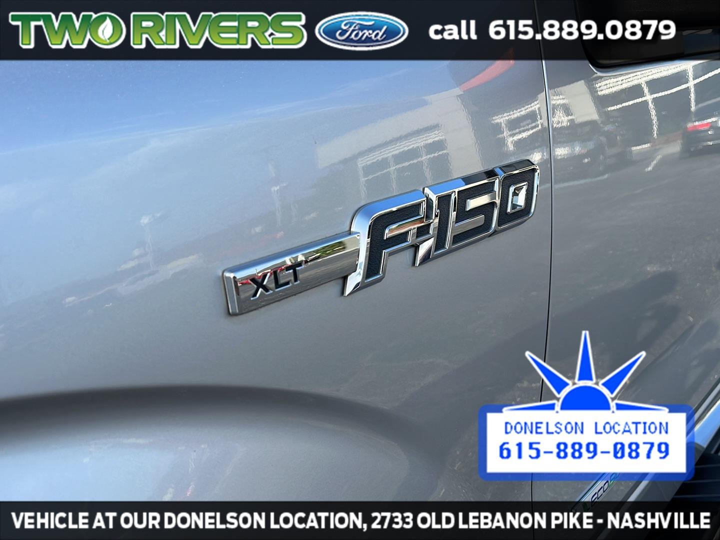 Used 2014 Ingot Silver Metallic Ford XLT image 5