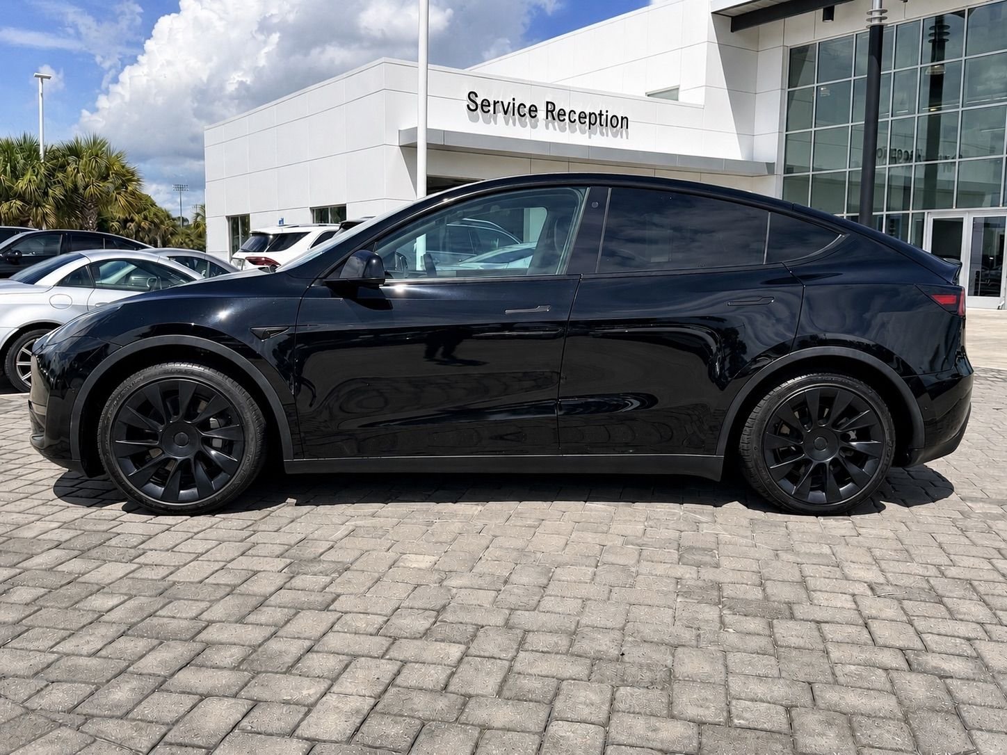 Used 2021 Solid Black Tesla Standard Range image 12