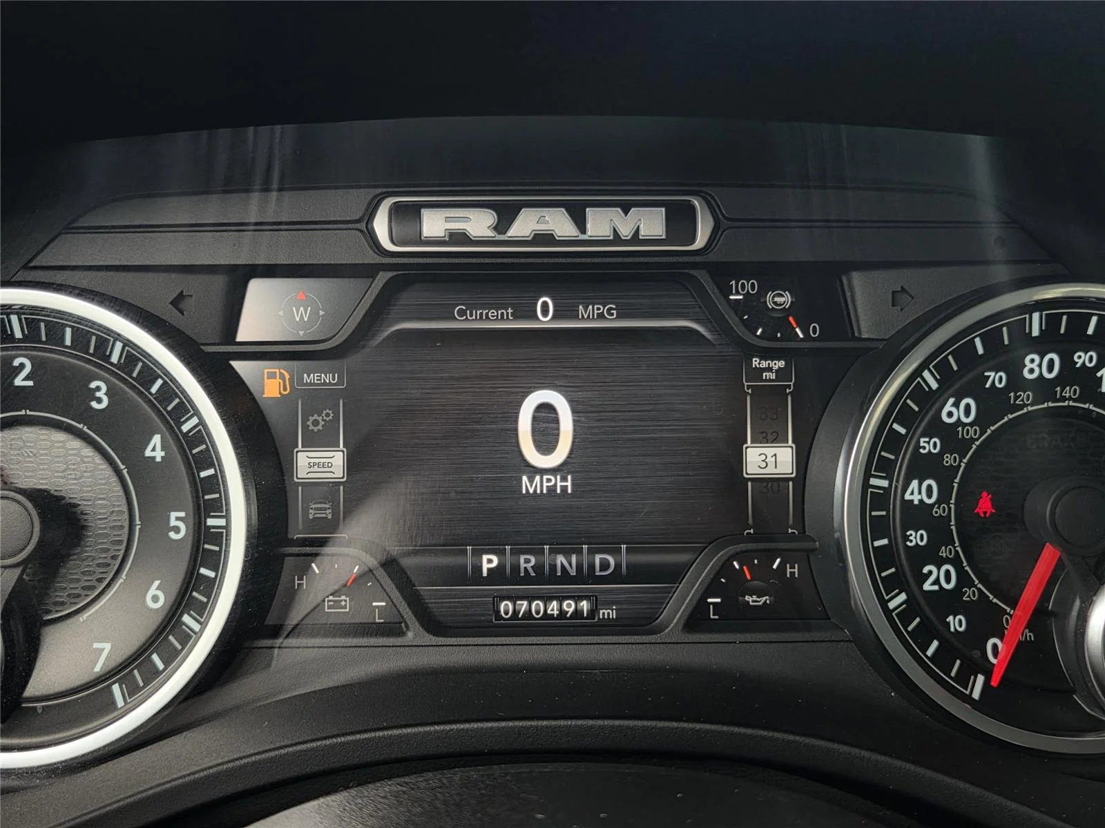 Used 2022 Bright White Clearcoat Ram Laramie image 24