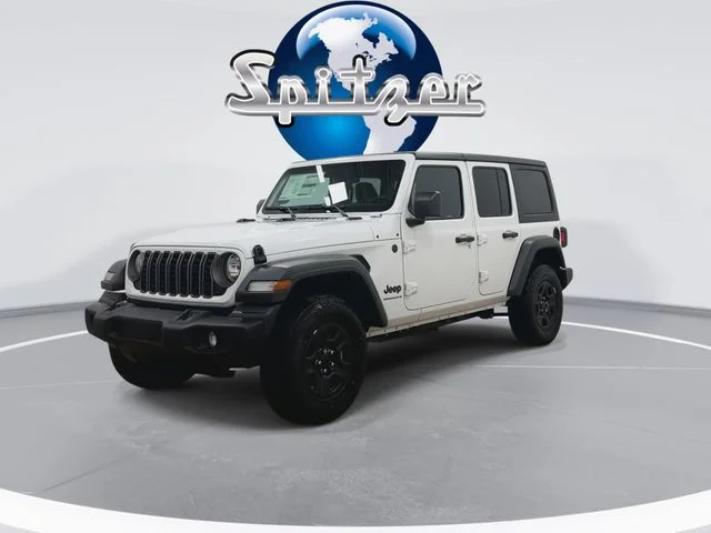 New 2026 Bright White Clearcoat Jeep Sport image 4