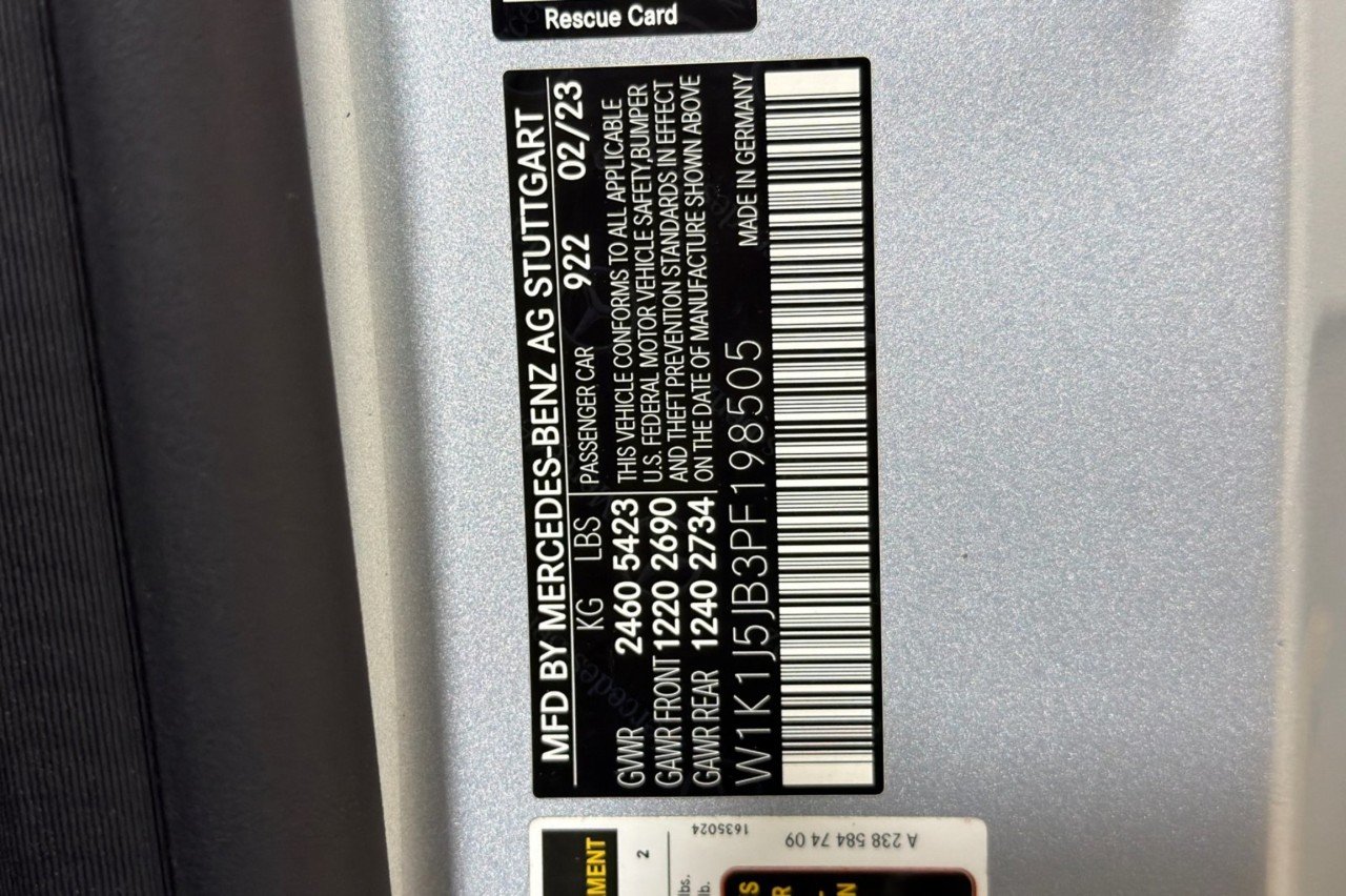 Certified Used 2023 Cirrus Silver Metallic Mercedes-Benz E 450 image 26