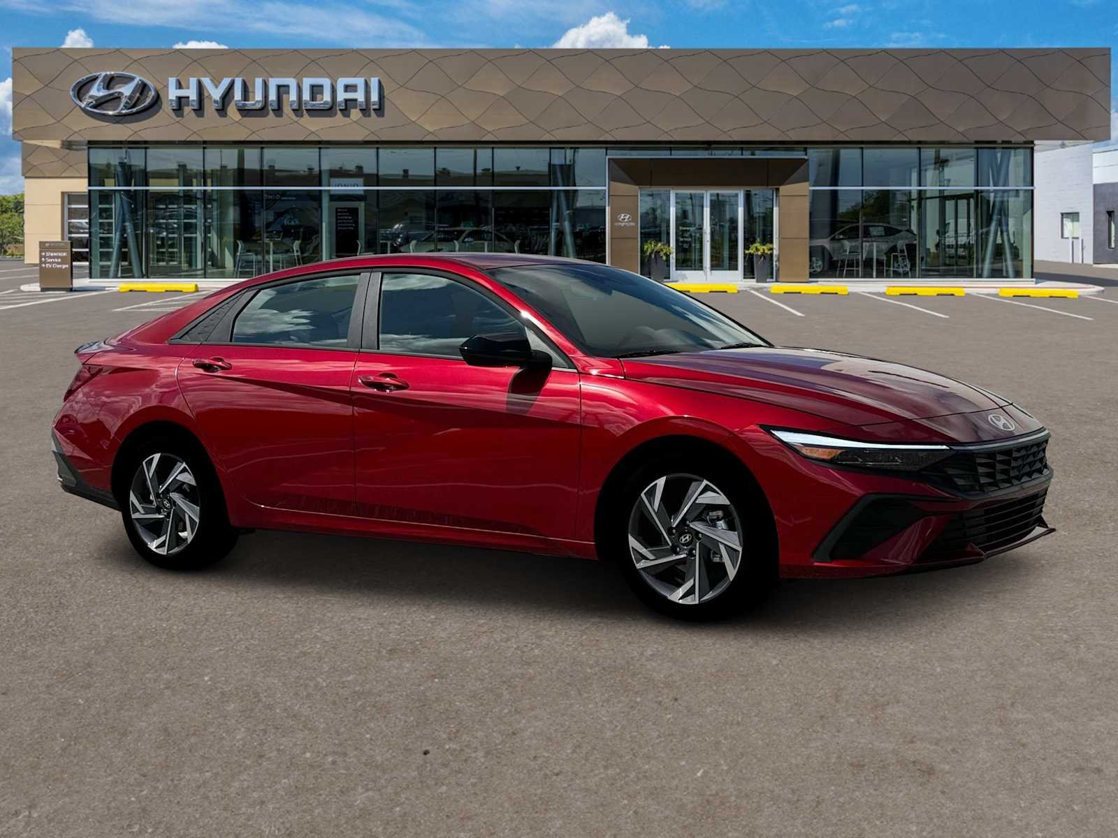 Used 2025 Ultimate Red Hyundai SEL Sport image 10