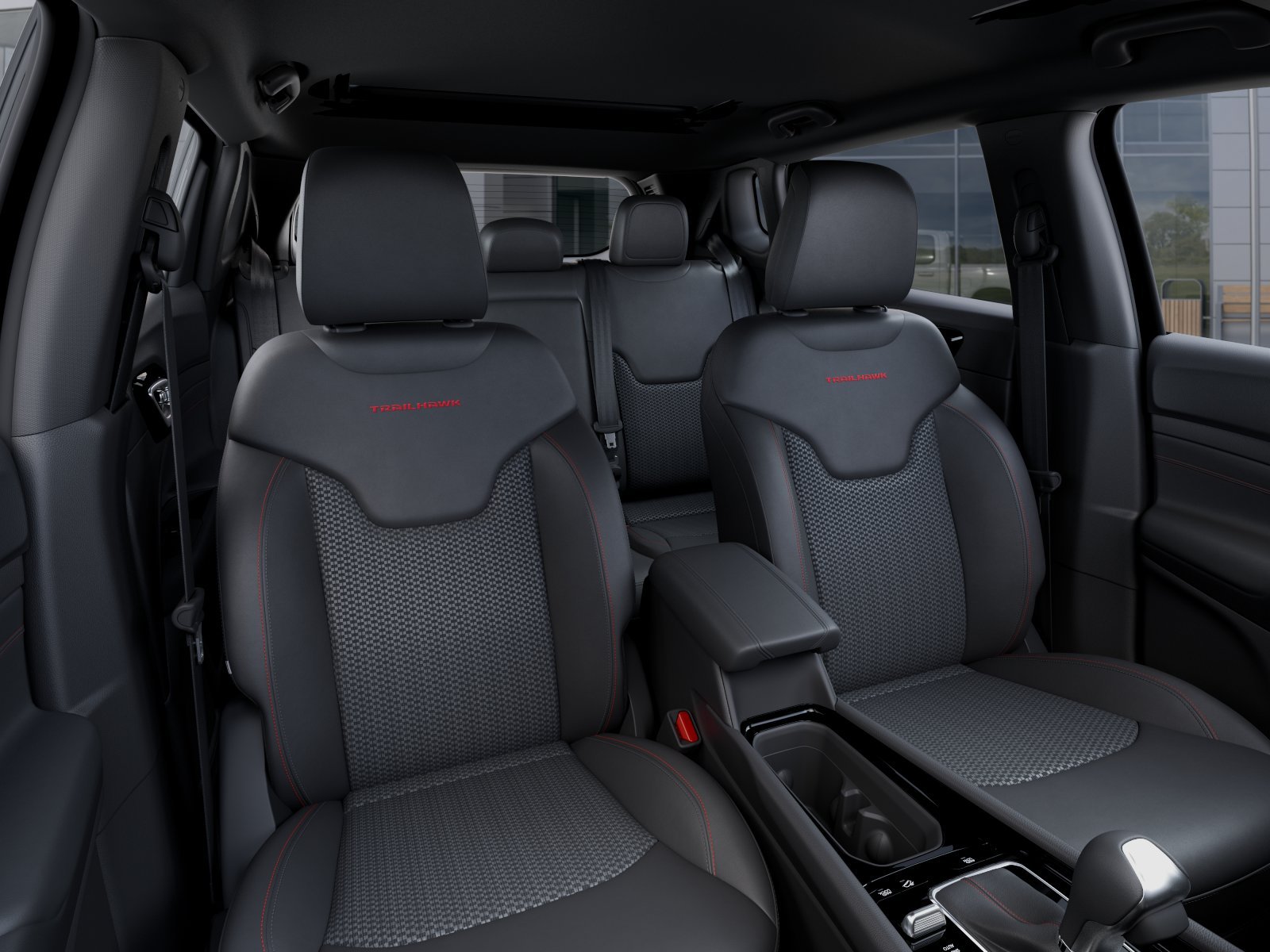New 2026 Bright White Clear-Coat Exterior Paint Jeep Trailhawk image 116