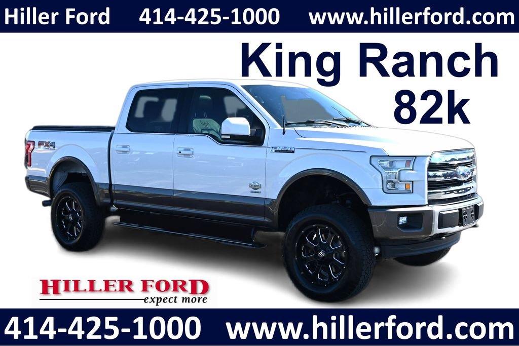 Used 2017 White Ford King Ranch image 1