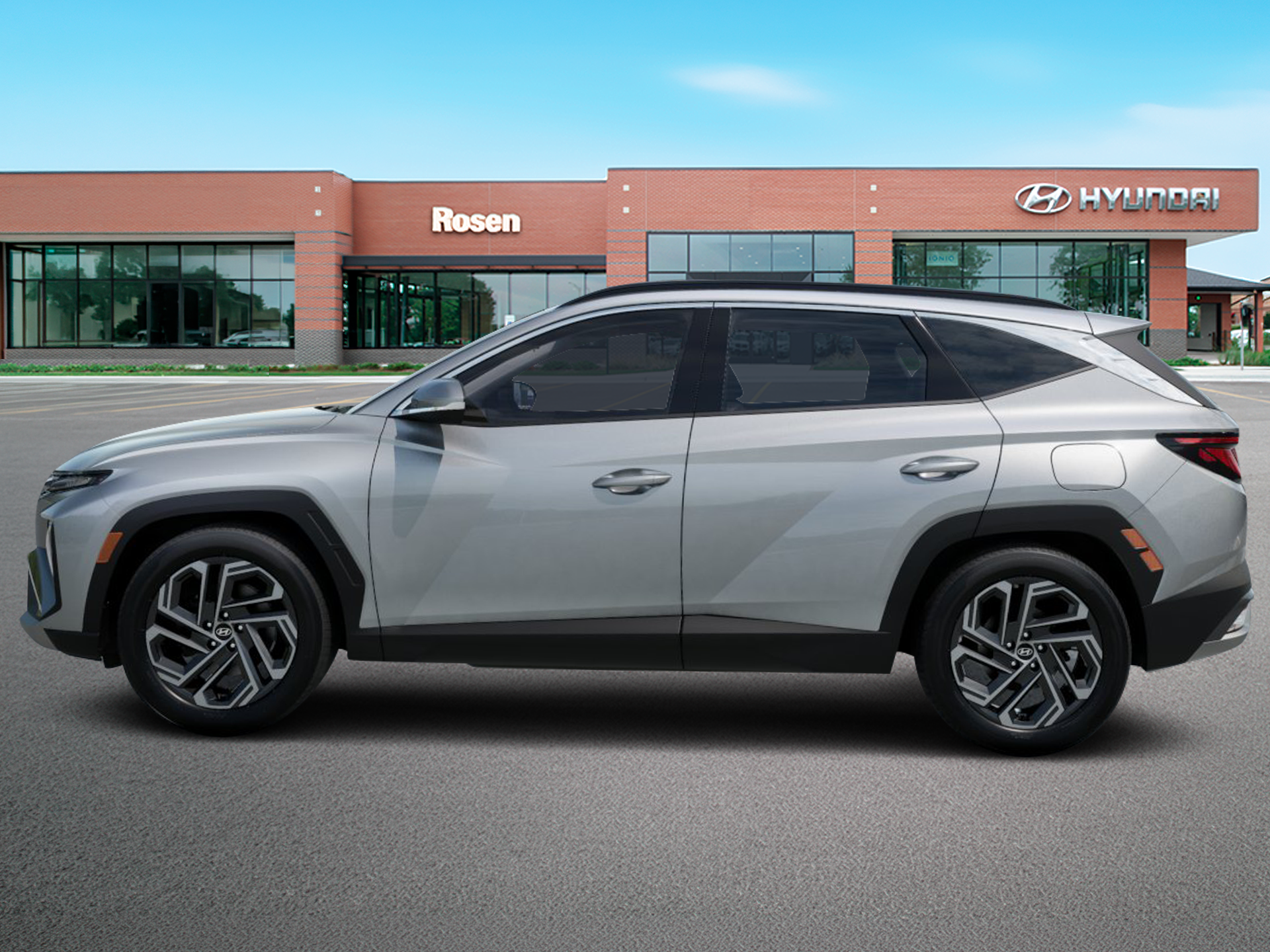 New 2026 Silver Hyundai SEL Plus AWD image 3