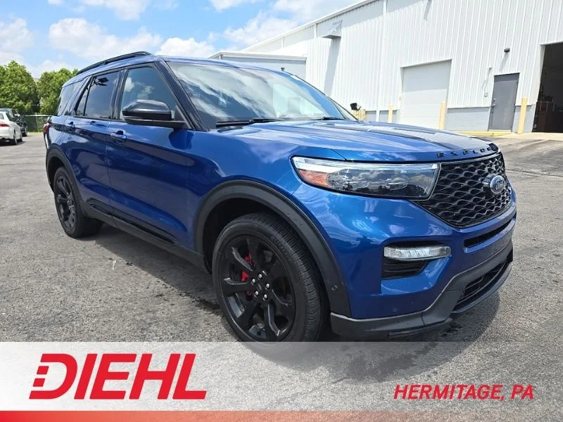 Used 2020 Blue Ford ST image 1
