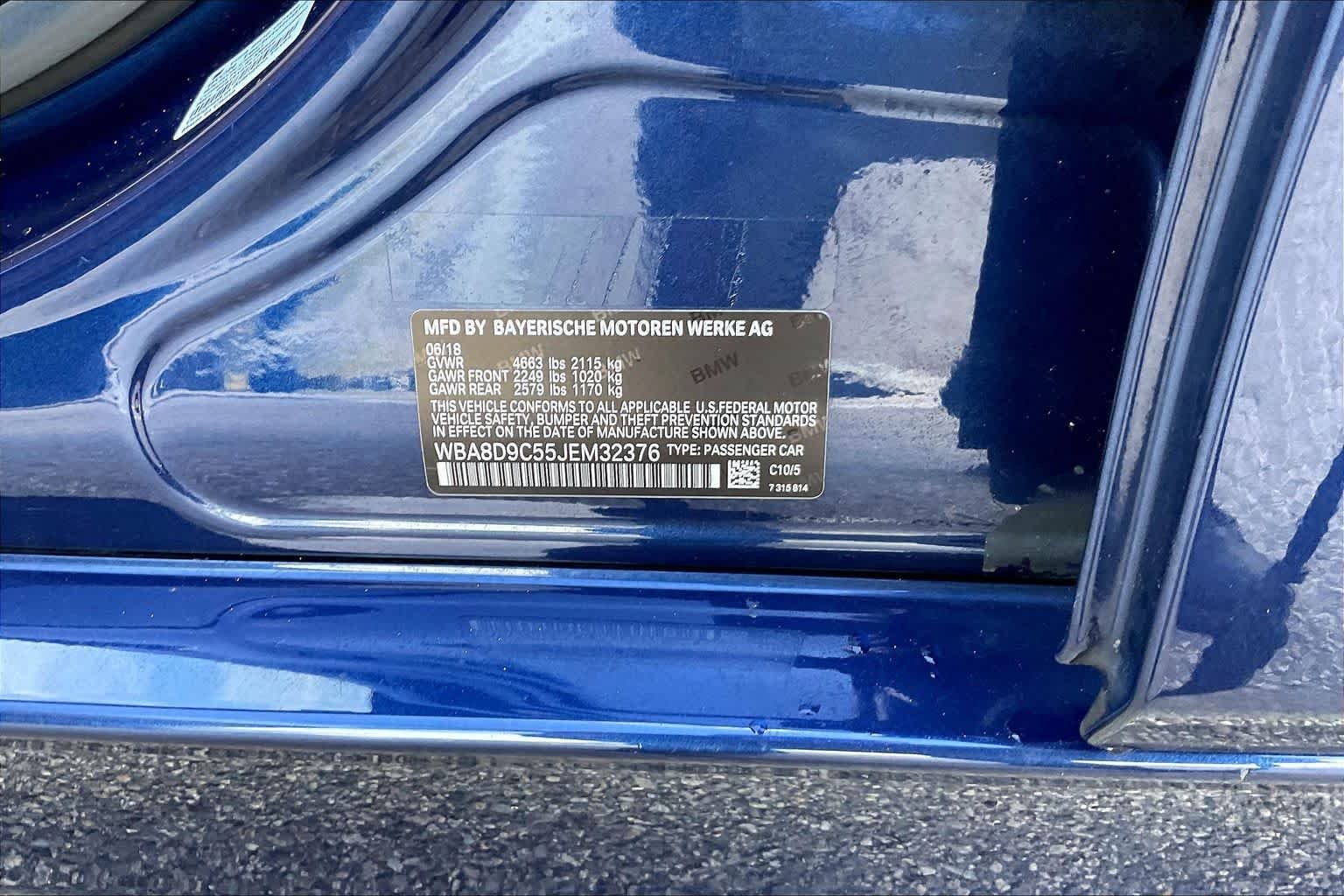 Used 2018 Mediterranean Blue Metallic BMW 330i xDrive image 33