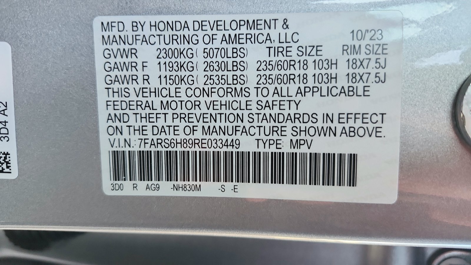 Used 2024 Silver Honda Sport-L image 44