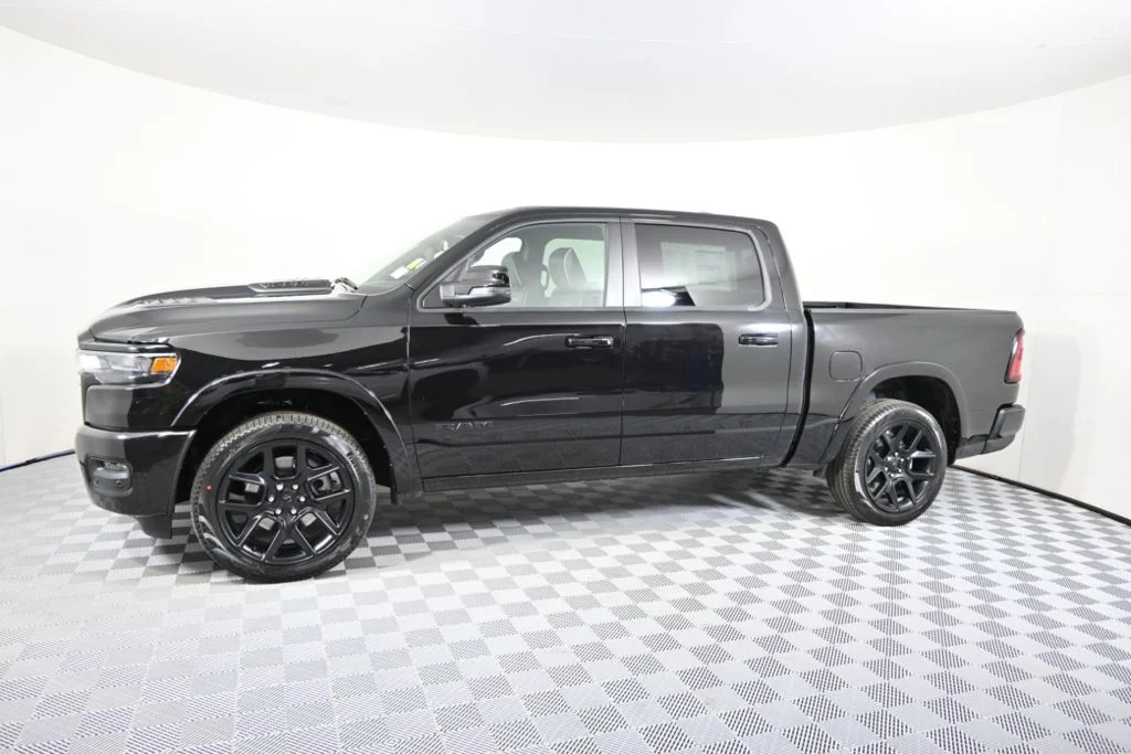 Used 2025 RAM Ram 1500 Pickup Laramie with VIN 1C6SRFJP8SN690011 for sale in Forest Lake, Minnesota