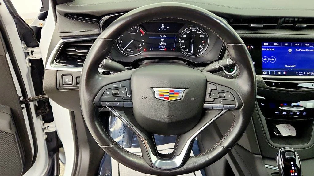 Used 2024 Midnight Sky Metallic Cadillac Luxury FWD w/ UltraView Panoramic Roof image 14
