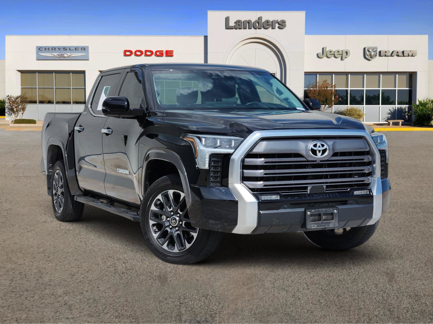 Used 2024 Midnight Black Metallic Toyota Limited image 1