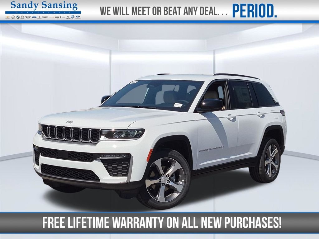 New 2026 Bright White Clear-Coat Exterior Paint Jeep Limited image 1