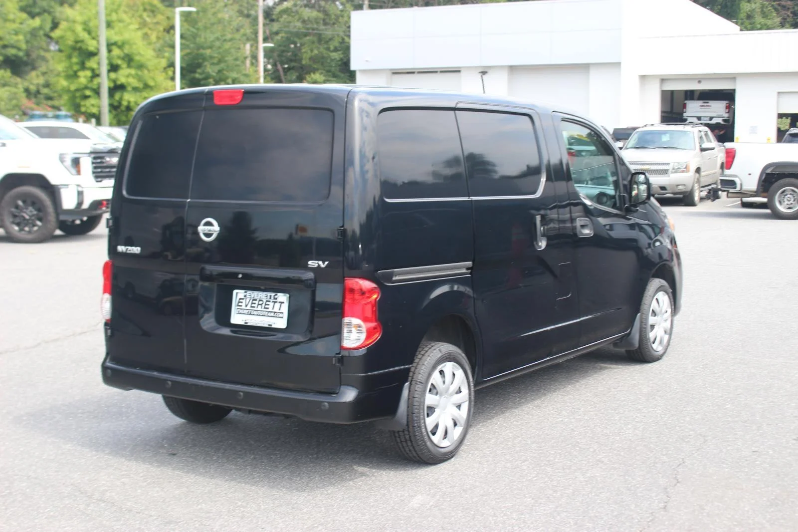 Used 2021 Black Nissan SV image 8
