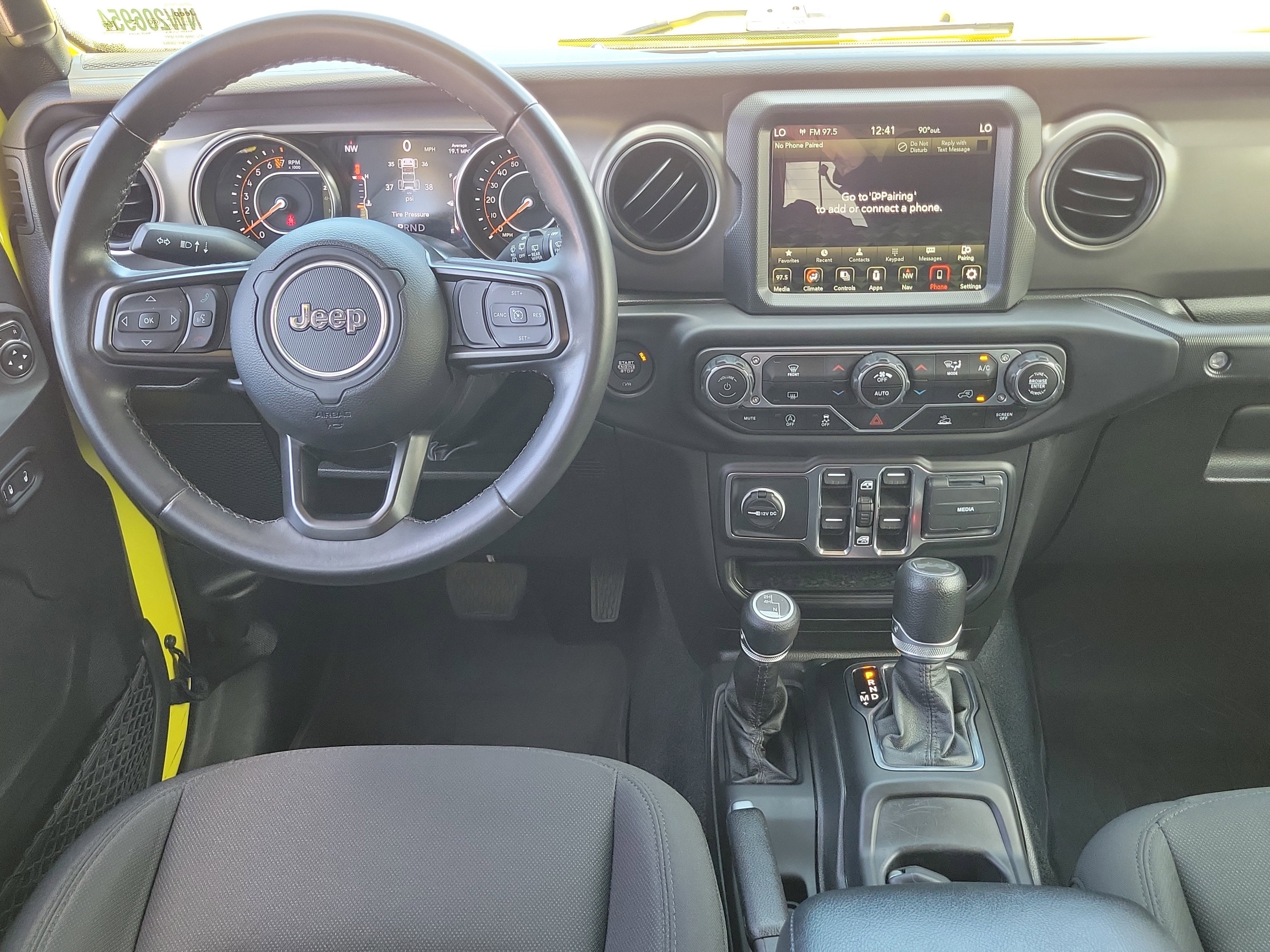 Used 2022 High Velocity Clearcoat Jeep Unlimited Sport S image 14