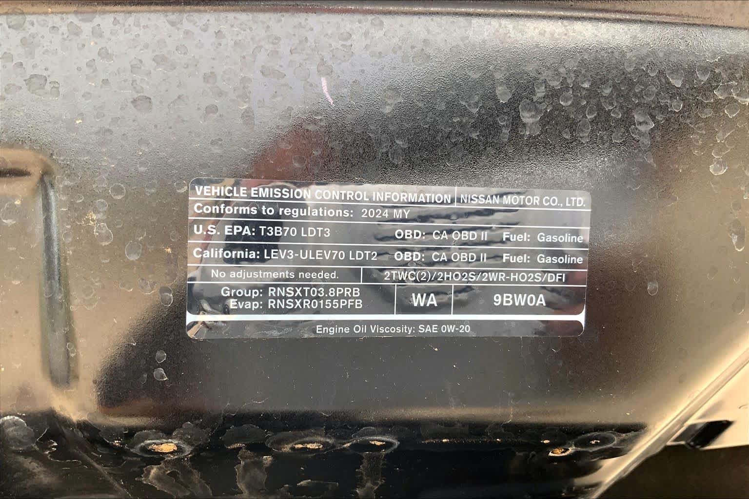Used 2024 Super Black Nissan SV image 33