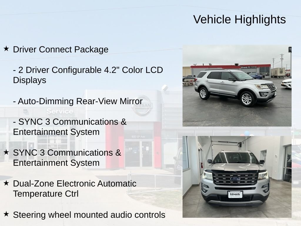 Used 2017 Silver Ford XLT image 8