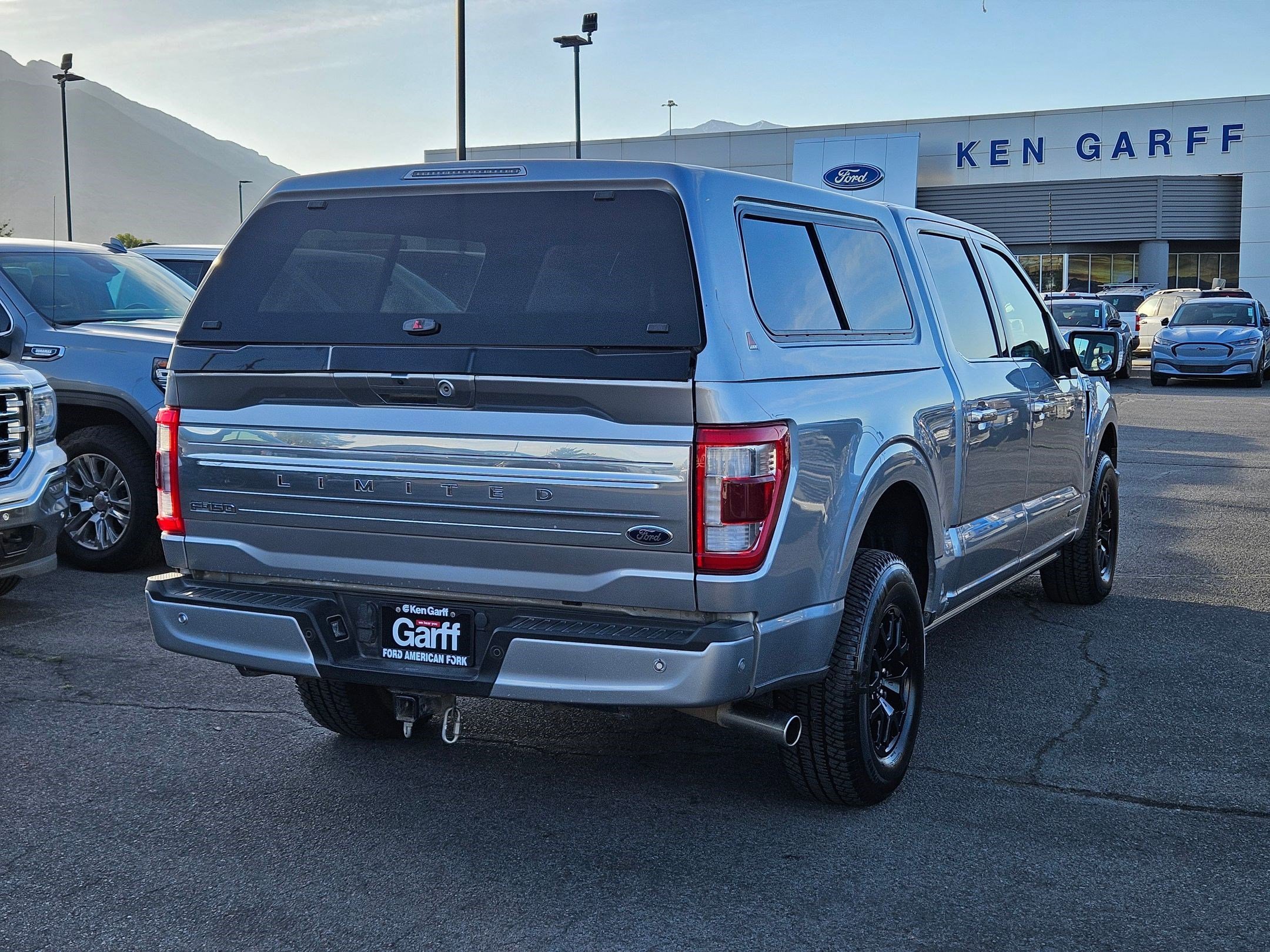 Certified Used 2022 Blue Ford Limited image 3