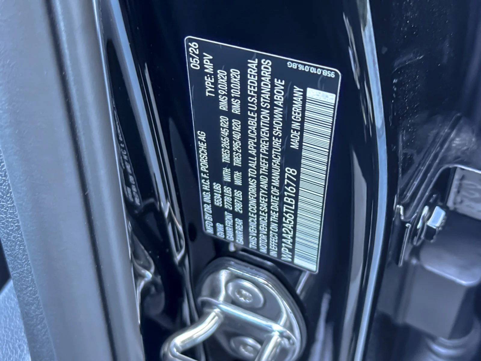 New 2026 Black Porsche  image 28