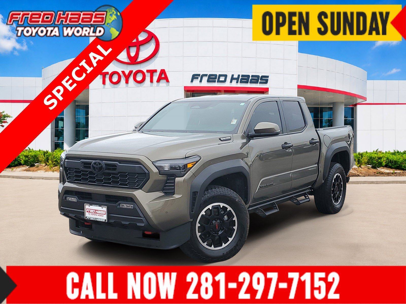 Used 2025 Brown Toyota TRD Off Road Hybrid image 1