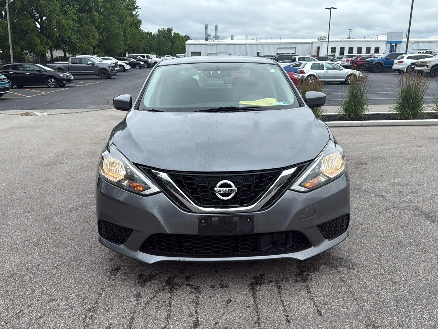 Used 2019 Gun Metallic Nissan SV image 8
