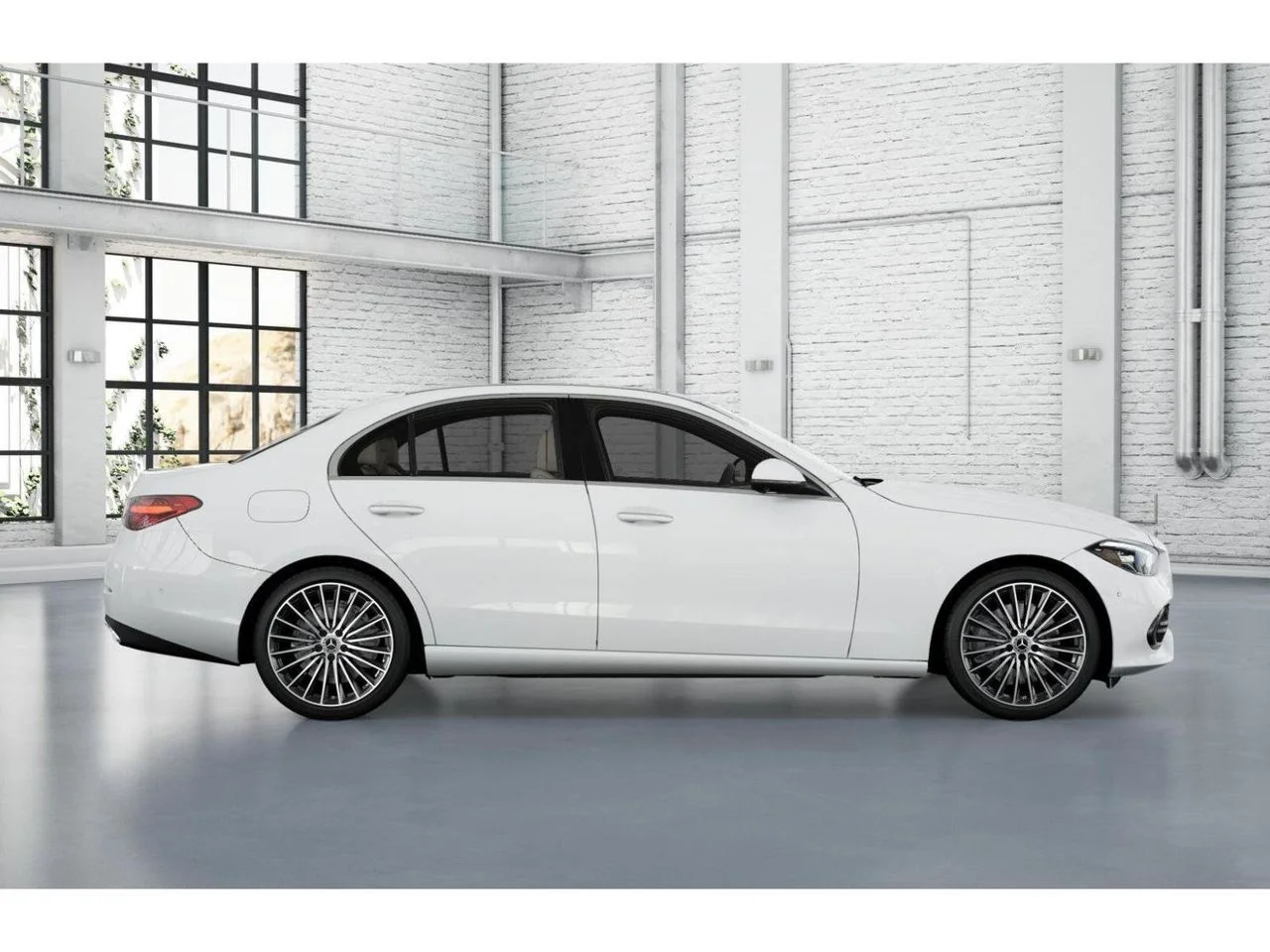 New 2026 Polar White Mercedes-Benz C 300 image 2