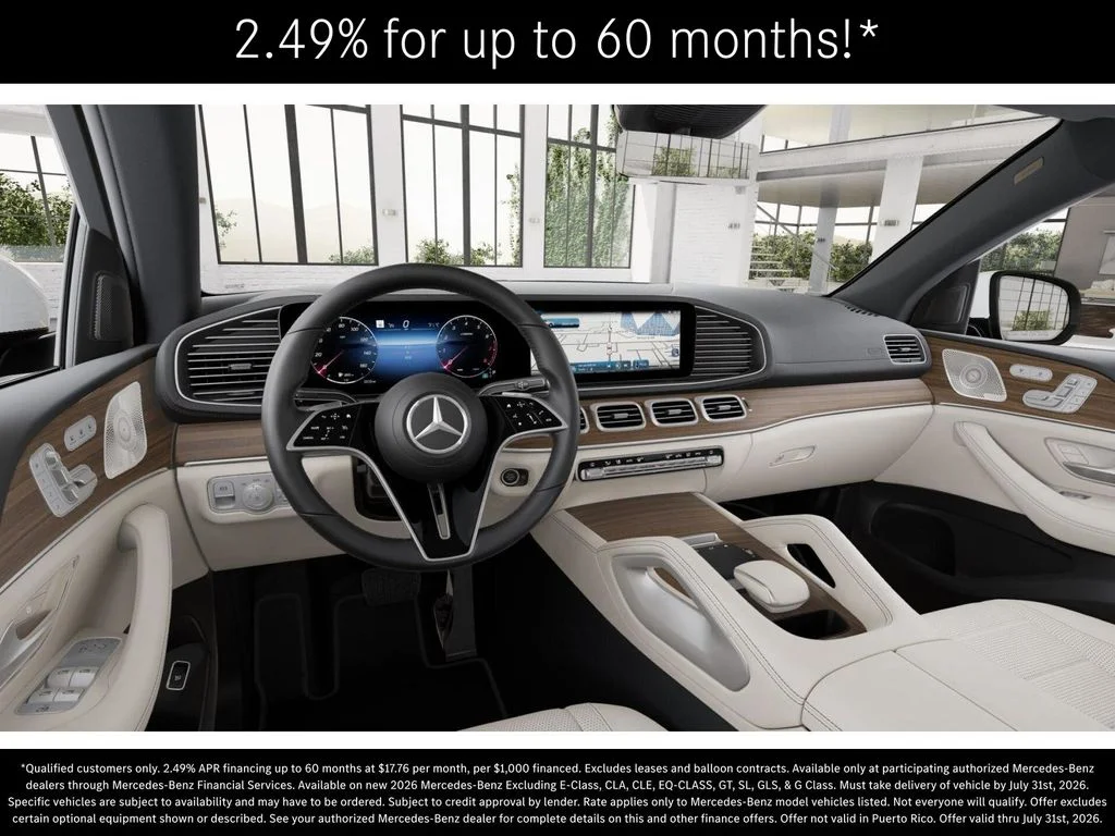 New 2026 Polar White Mercedes-Benz GLE 450 image 3
