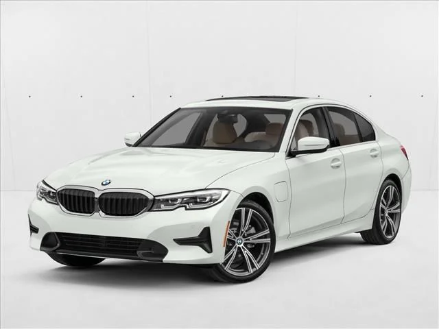 Used 2021 White BMW 330e image 1