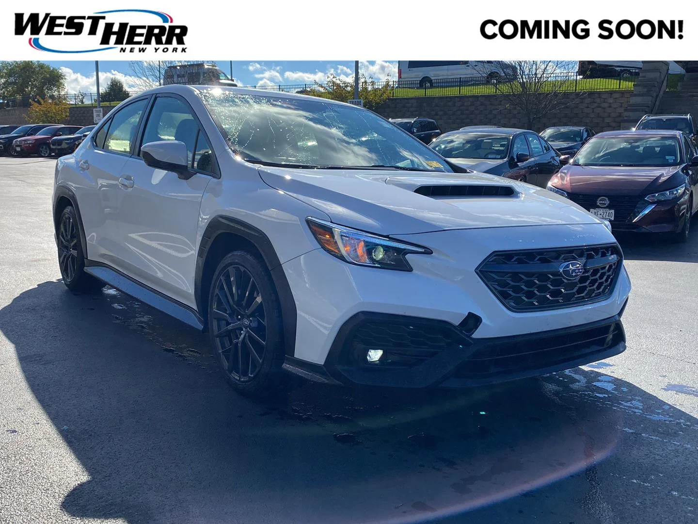 Used 2024 Ceramic White Subaru Premium image 1
