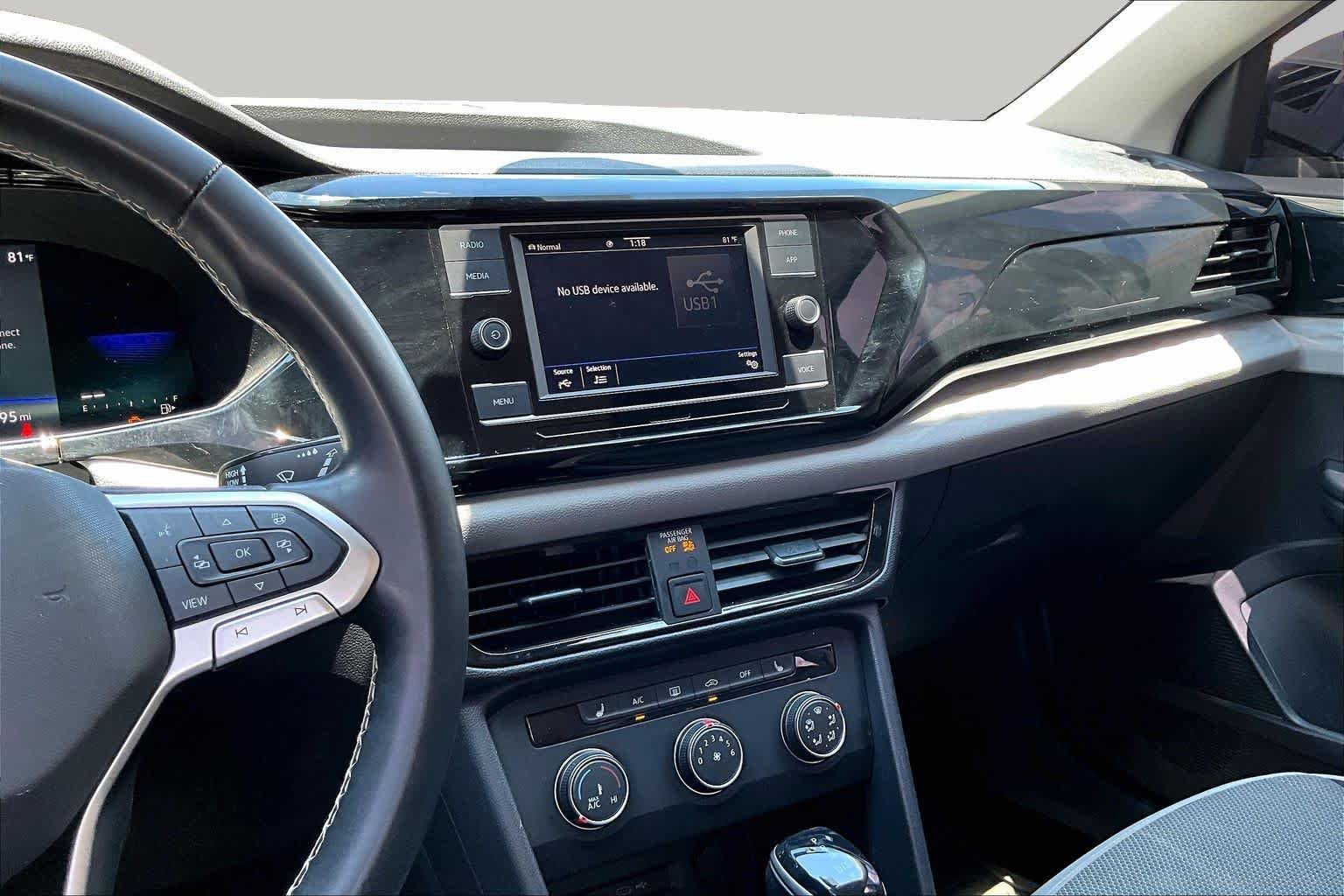 Used 2022 Platinum Gray Metallic Volkswagen S image 7