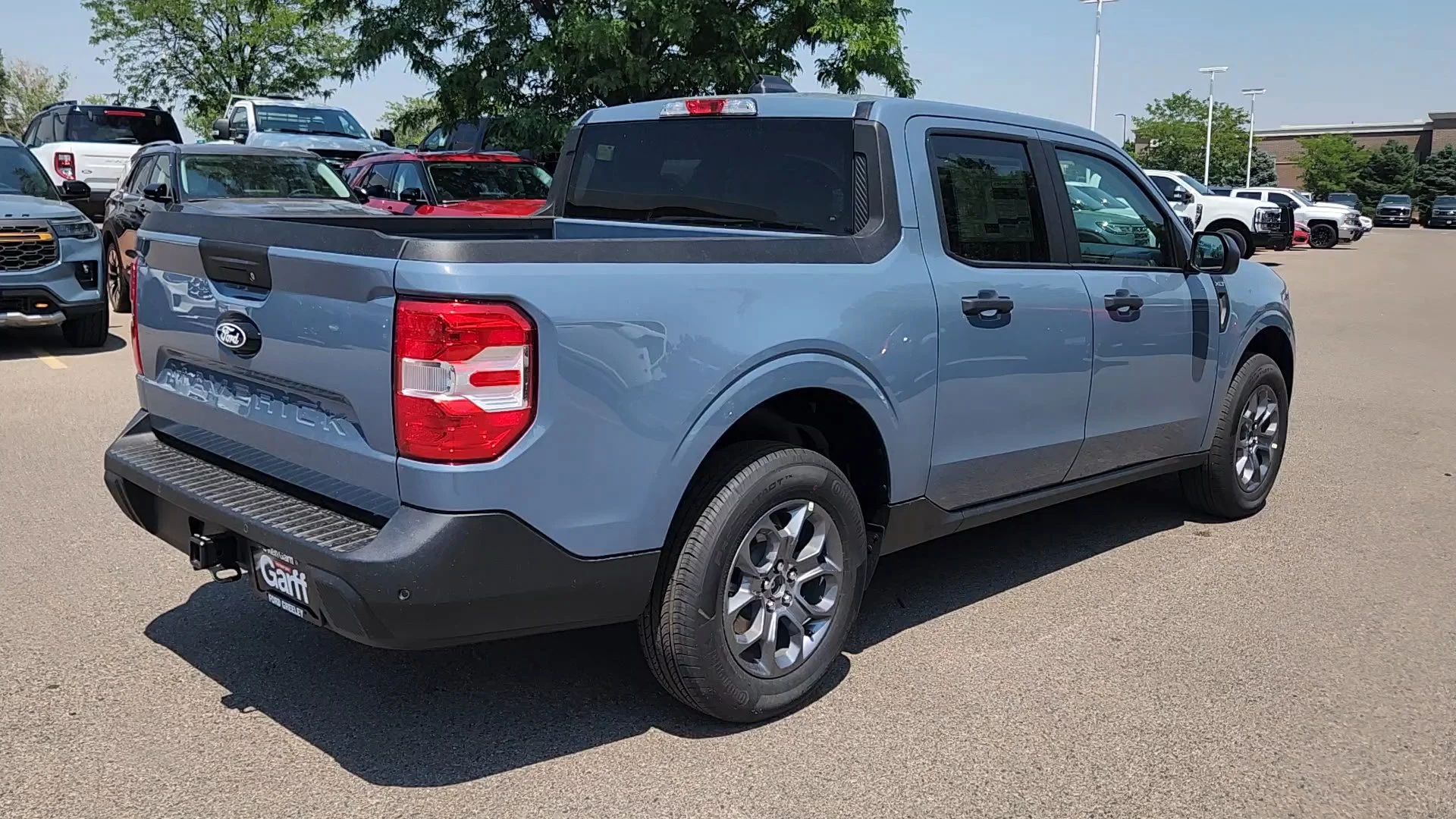 New 2026 Azure Gray Metallic Tri-Coat Ford XLT image 10