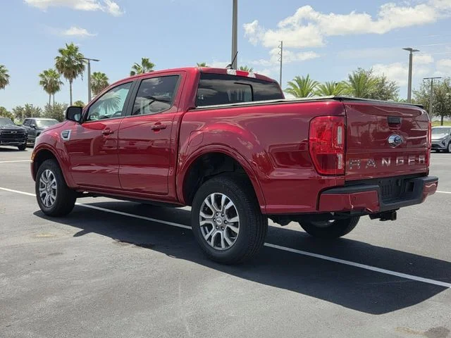 Used 2021 Red Ford Lariat image 4