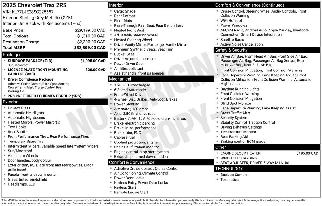 Used 2025 Gray Chevrolet 2RS image 28